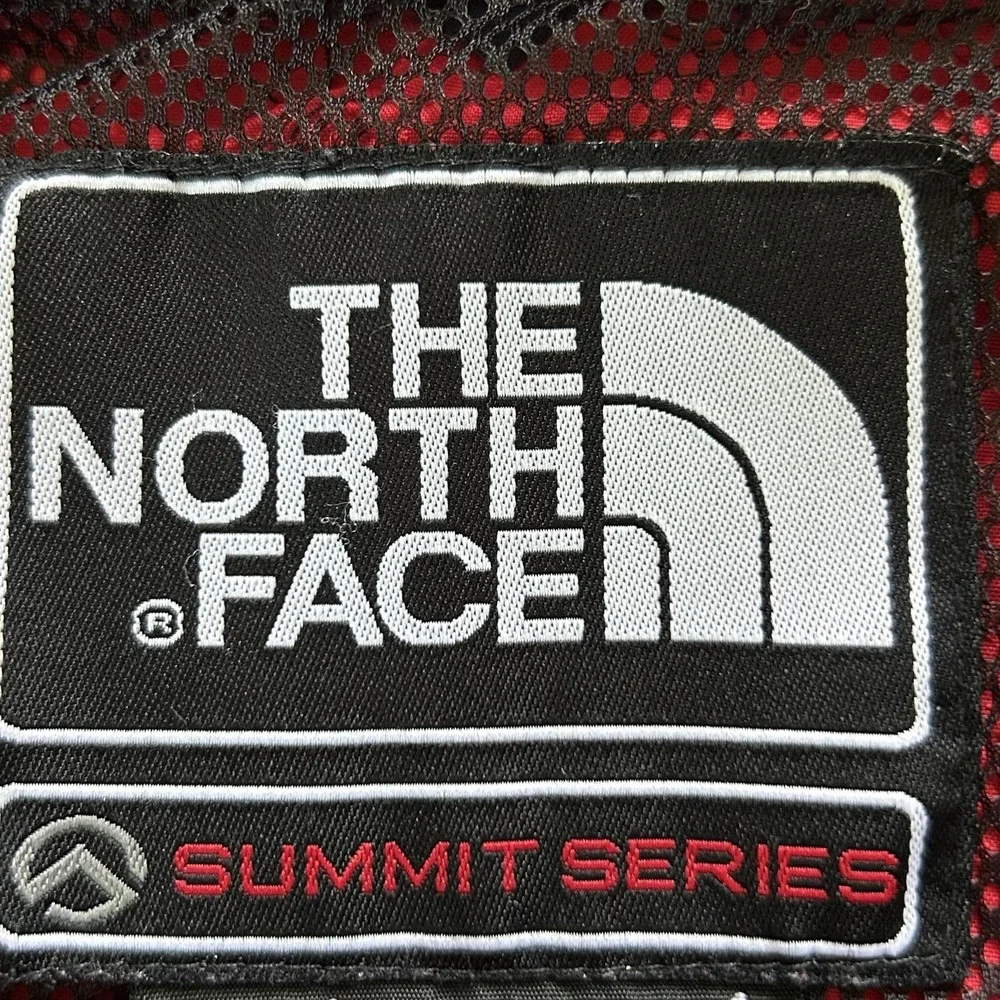 The North Face Summit Series Jacket Mens Medium Red Gore-Tex XCR Hooded Ski